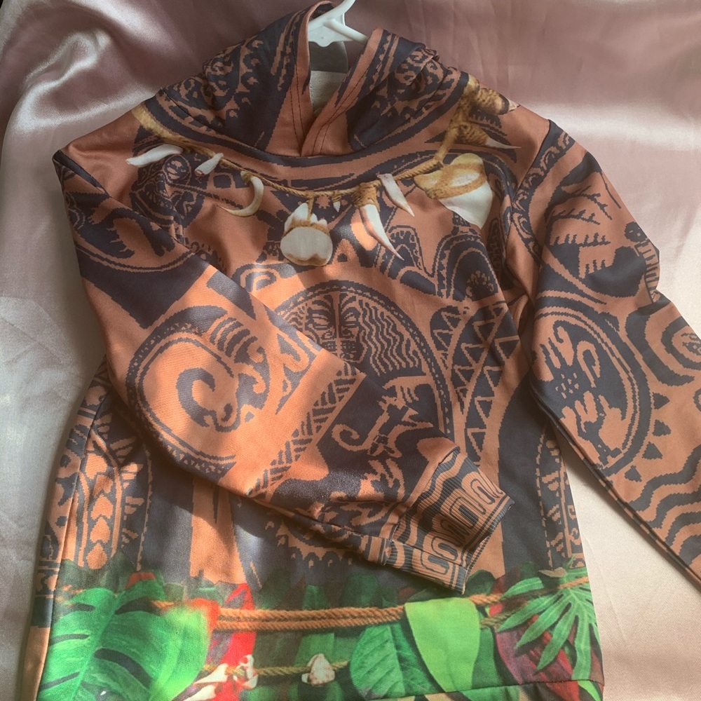 Disney’s Maui costume sweater.